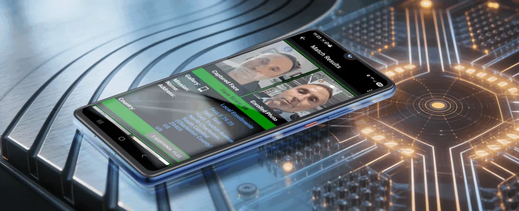 FABIS Mobile facial recognition app for real-time identification on handheld devices