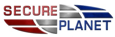 Secure Planet Logo Color metallic corrected